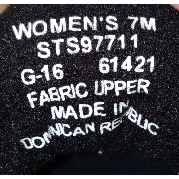 SPERRY Top Sider Black Rubber Duckling Women's STS97711 Shoes 7 Waterproof - Picture 9 of 9